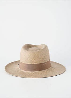 Chapeau forme chapeau paille marron MADE IN ECUADOR homme