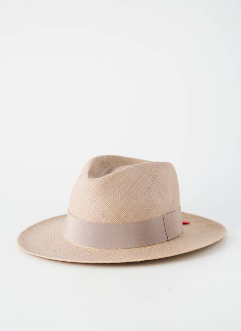 Chapeau forme chapeau paille beige MADE IN ECUADOR homme