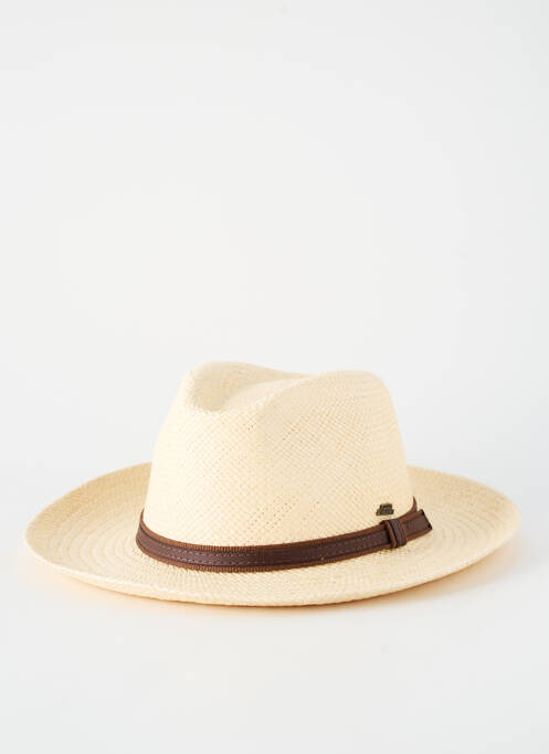 Chapeau forme chapeau paille marron AUREGA homme