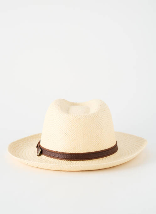 Chapeau forme chapeau paille marron AUREGA homme