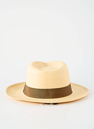 Chapeau forme chapeau paille marron ECUADOR homme