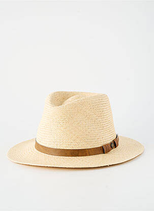 Chapeau forme chapeau paille marron PANAMA HAT homme