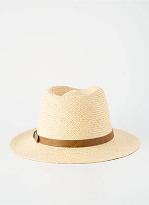 Chapeau forme chapeau paille marron PANAMA HAT homme