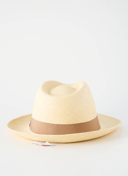 Chapeau forme chapeau paille marron MADE IN ECUADOR homme
