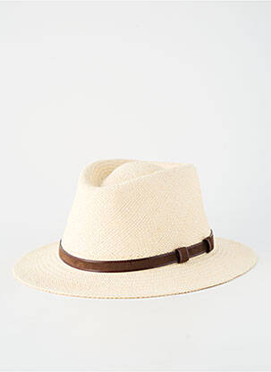 Chapeau forme chapeau paille marron AUREGA homme