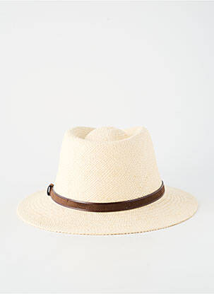 Chapeau forme chapeau paille marron AUREGA homme