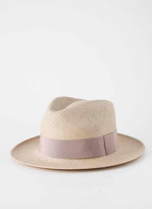 Chapeau forme chapeau paille gris MADE IN ECUADOR homme