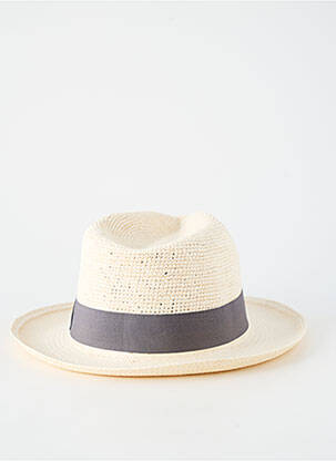 Chapeau forme chapeau paille gris AUREGA homme