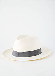 Chapeau forme chapeau paille gris MADE IN ECUADOR homme