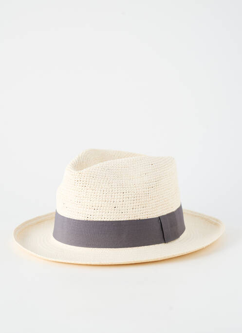 Chapeau forme chapeau paille gris AUREGA homme