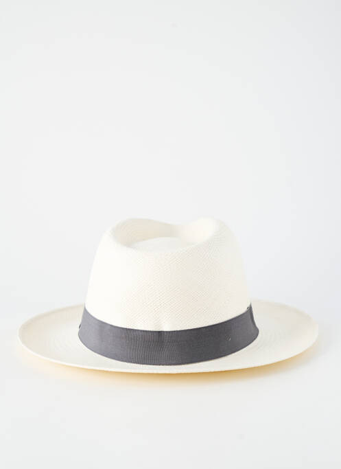 Chapeau forme chapeau paille gris MADE IN ECUADOR homme