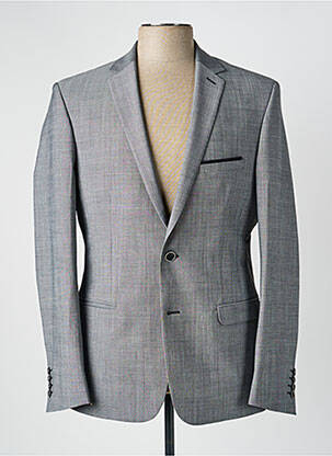 Blazer coupe cintrée gris PARTNER'S homme