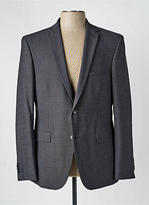 Blazer finition intérieure doublée gris SAINT HILAIRE homme
