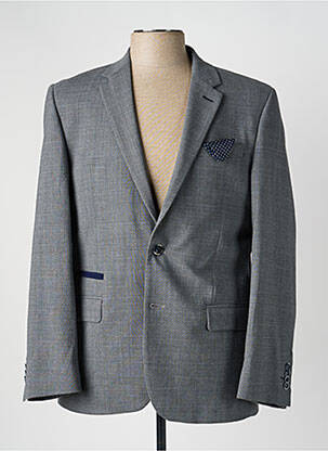 Blazer finition intérieure doublée gris NINO LORETTI homme
