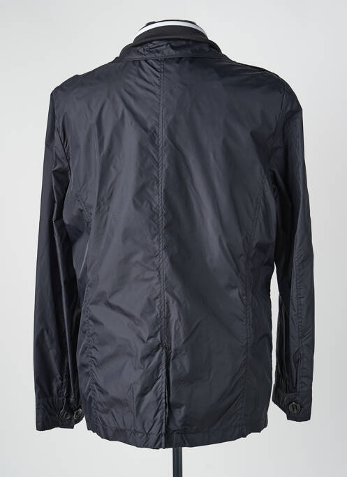 Coupe-vent manches longues sans capuche noir IZAC homme
