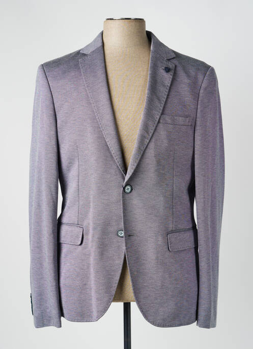 Blazer finition intérieure doublée gris IZAC homme