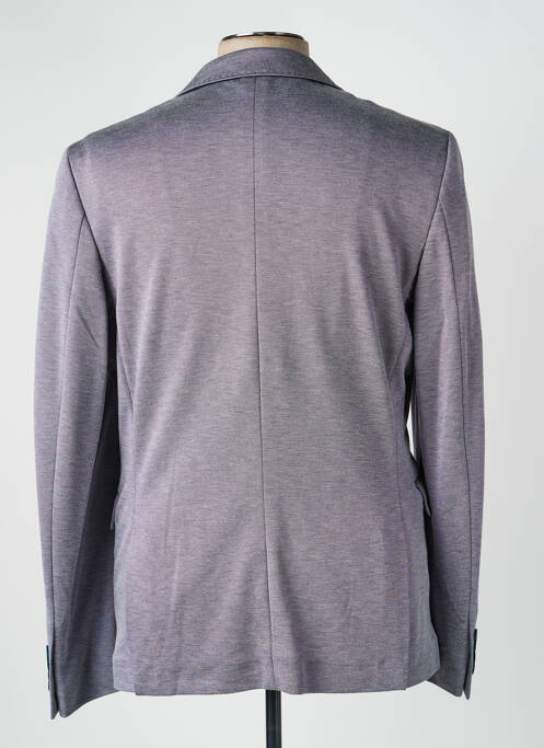 Blazer finition intérieure doublée gris IZAC homme