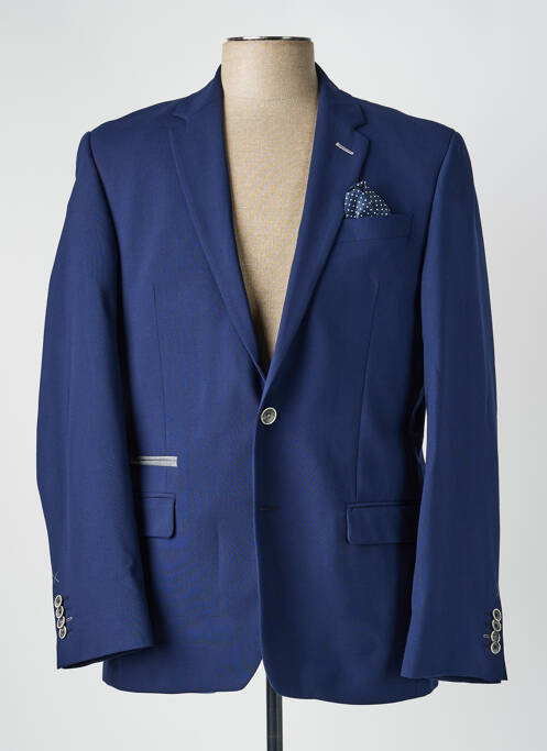 Blazer finition intérieure doublée bleu NINO LORETTI homme