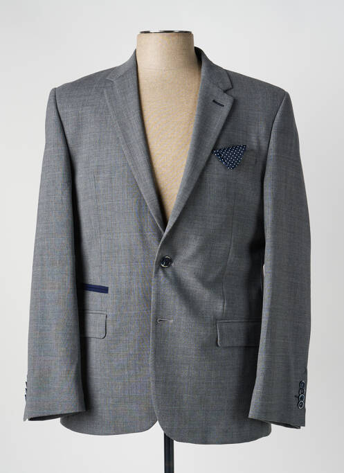 Blazer finition intérieure doublée gris NINO LORETTI homme