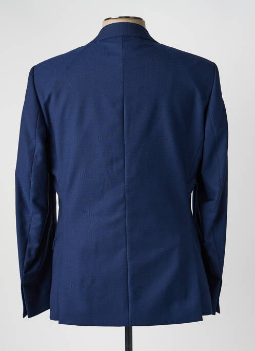 Blazer finition intérieure doublée bleu MONSIEUR HECTOR homme