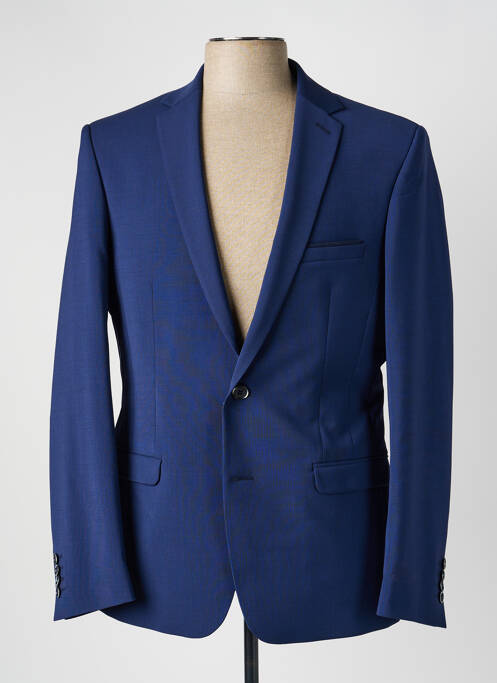 Blazer finition intérieure doublée bleu KAMAO homme