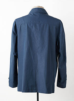 Veste casual fermeture boutonnée sur le devant bleu SAINT HILAIRE homme