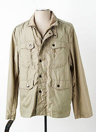 Veste casual finition intérieure doublée vert JUMFIL homme