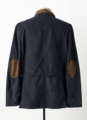 Parka manches longues sans capuche noir MAISON WOOLIES homme