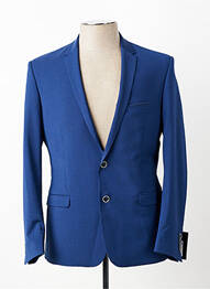 Blazer poches bleu PARTNER'S homme