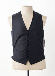 Gilet sans manche doublure biaisée bleu PARTNER'S homme