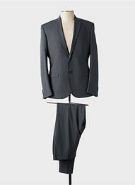 Costume de ville manches longues gris PARTNER'S homme