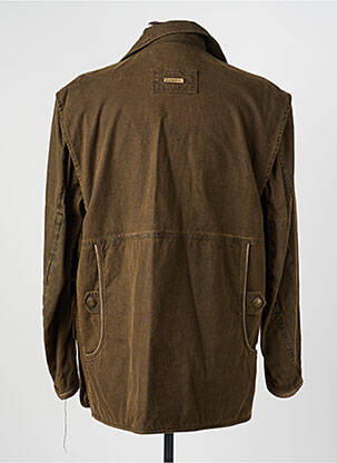 Veste casual fermeture boutonnée sur le devant vert JUMFIL homme