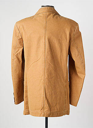 Veste casual fermeture boutonnée sur le devant marron clair SAINT HILAIRE homme