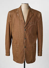 Veste casual fermeture boutonnée sur le devant marron SAINT HILAIRE homme