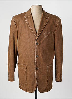 Veste casual fermeture boutonnée sur le devant marron SAINT HILAIRE homme