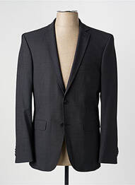 Blazer finition intérieure doublée gris BRUNO SAINT HILAIRE homme