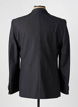 Blazer finition intérieure doublée gris BRUNO SAINT HILAIRE homme