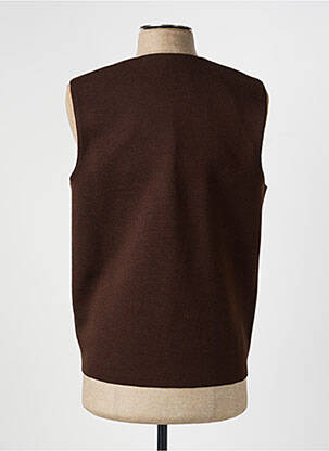 Gilet sans manche coupe cintrée marron JUMFIL homme