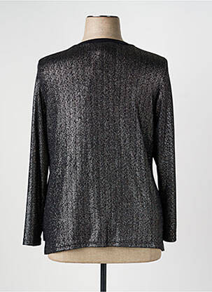 Top stretch manches longues noir GUY DUBOUIS femme