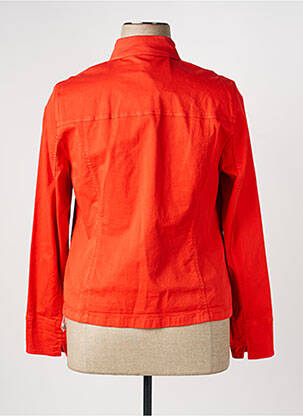 Veste casual col chemisier rouge MERI & ESCA femme