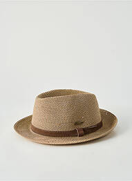 Chapeau bande anti-transpiration marron AUREGA homme