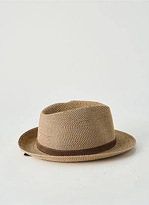 Chapeau bande anti-transpiration marron AUREGA homme