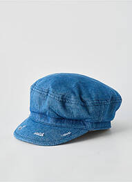 Casquette visière souple bleu CRAMBES femme