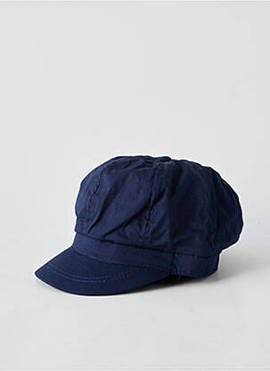 Casquette visière souple bleu MTM femme