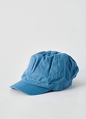 Casquette tissage popeline bleu MTM homme