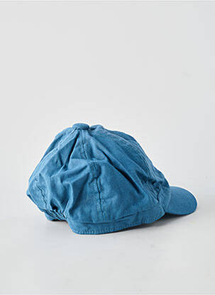 Casquette tissage popeline bleu MTM homme