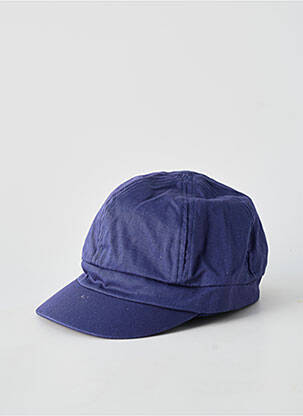 Casquette tissage popeline bleu MTM homme