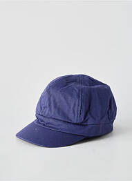 Casquette tissage popeline bleu MTM homme