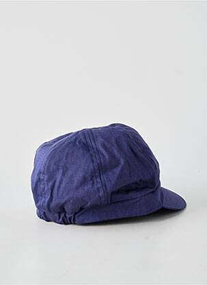 Casquette tissage popeline bleu MTM homme