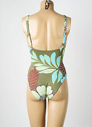 Maillot de bain 1 pièce haut soutien-gorge emboitant haut soutien-gorge emboitant vert REGLISSE femme